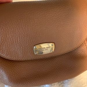 Michael Kors crossbody purse, worn